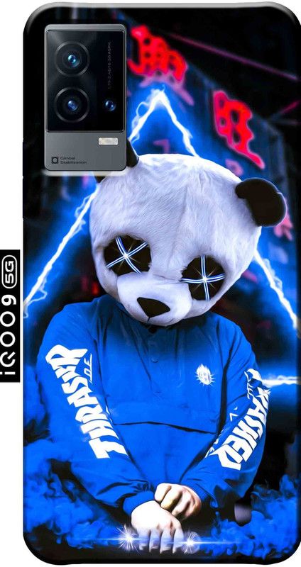 RDcon Back Cover for iQoo 9 5G 2643  (Multicolor, Dual Protection, Silicon, Pack of: 1)