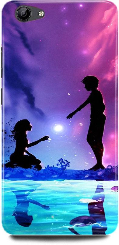 DIKRO Back Cover for vivo Y81i, 1812, CUTE, COUPLE, LOVELY, COUPLE, GIRL, BOY, LOVE  (Multicolor, Hard Case, Pack of: 1)