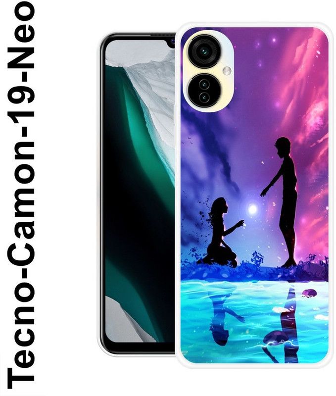 KLC Back Cover for Tecno Camon 19 Neo  (Multicolor, Grip Case, Silicon)