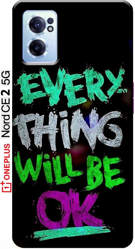 stroxy Back Cover for OnePlus Nord CE 2 5G 2752  (Multicolor, Anti-radiation, Silicon, Pack of: 1)