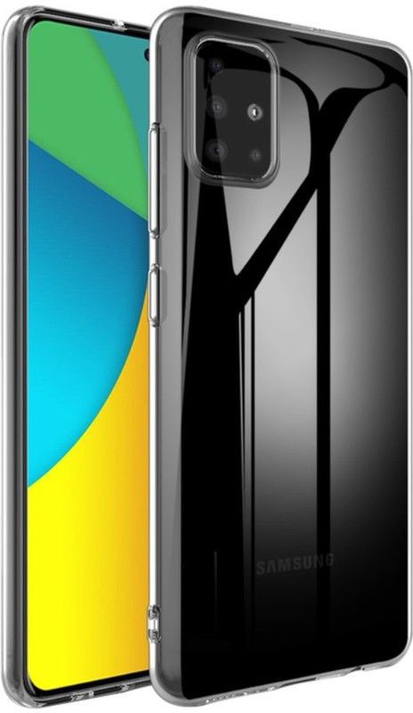 Elica Back Cover for Samsung Galaxy A71 6.7"  (Transparent, Hard Case, Pack of: 1)