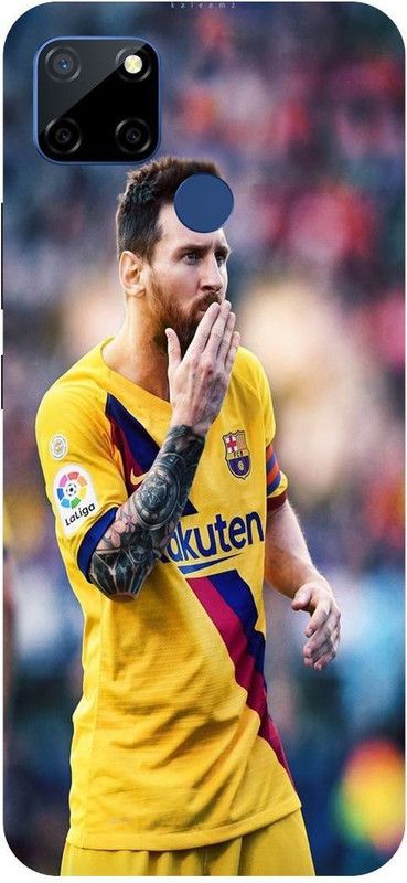 Zaplab Back Cover for Realme Narzo 20, RMX2193 Lionel Messi Printed Back cover  (Multicolor, Hard Case, Pack of: 1)