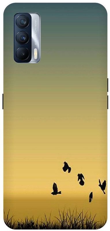 Bluvver Back Cover for Realme X7, RMX3092, Printed Birds Nature Back Cover  (Multicolor, Hard Case, Pack of: 1)