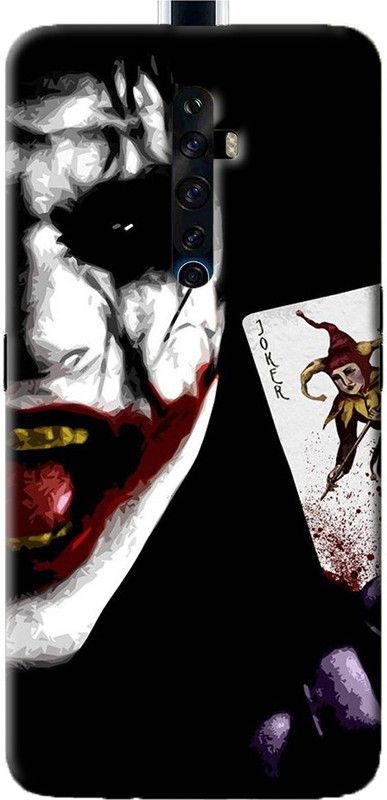 NDCOM Back Cover for OPPO Reno2 Z Joker Printed  (Multicolor, Hard Case, Pack of: 1)