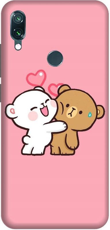URCHIN Back Cover for Note 7 teddy bear, love, cute, I love you, cute teddy, miss you  (Multicolor, Shock Proof, Pack of: 1)