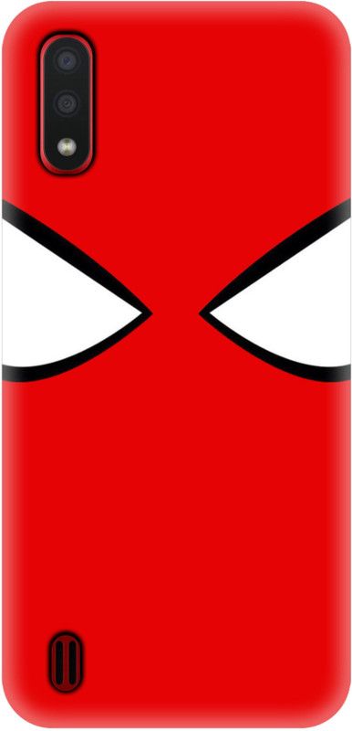 Smutty Back Cover for Samsung Galaxy M01 - Spider Eyes Print  (Multicolor, Hard Case, Pack of: 1)