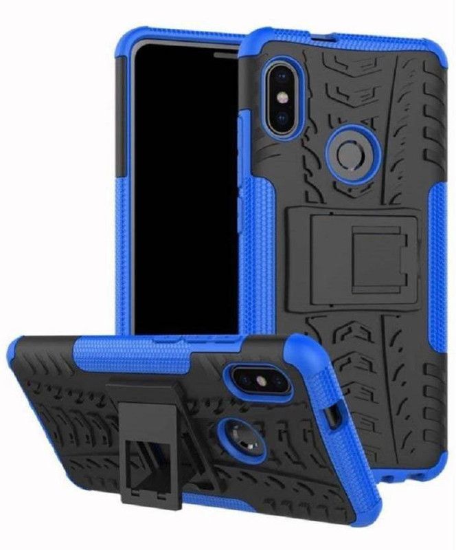 Wellchoice Back Cover for Realme 3 Pro  (Blue, Grip Case)