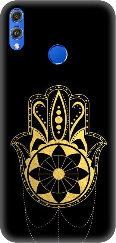 Smutty Back Cover for Honor 8X - Astro Pattern Print  (Multicolor, Hard Case, Pack of: 1)