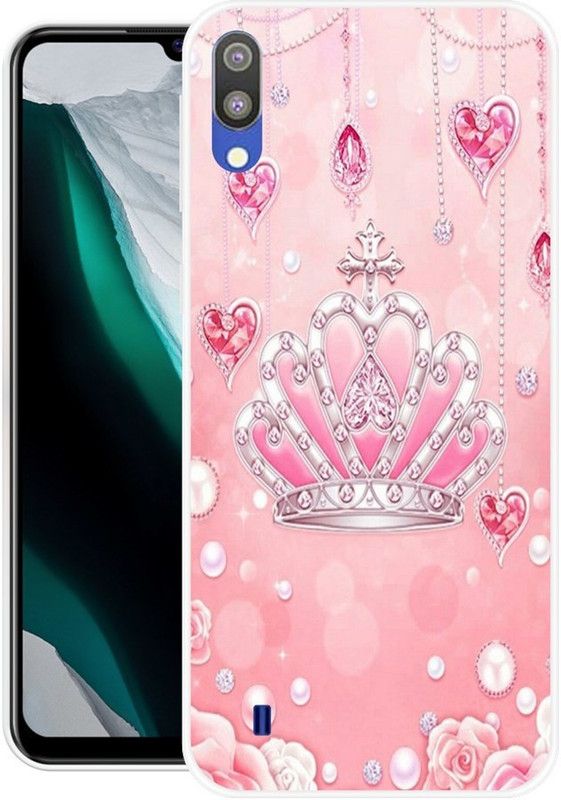 FITESTAR Back Cover for Samsung Galaxy M01  (Pink, Grip Case, Silicon, Pack of: 1)