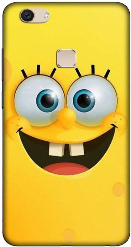 CROKIAN Back Cover for VIVO V7 Plus  (Yellow, Hard Case, Pack of: 1)