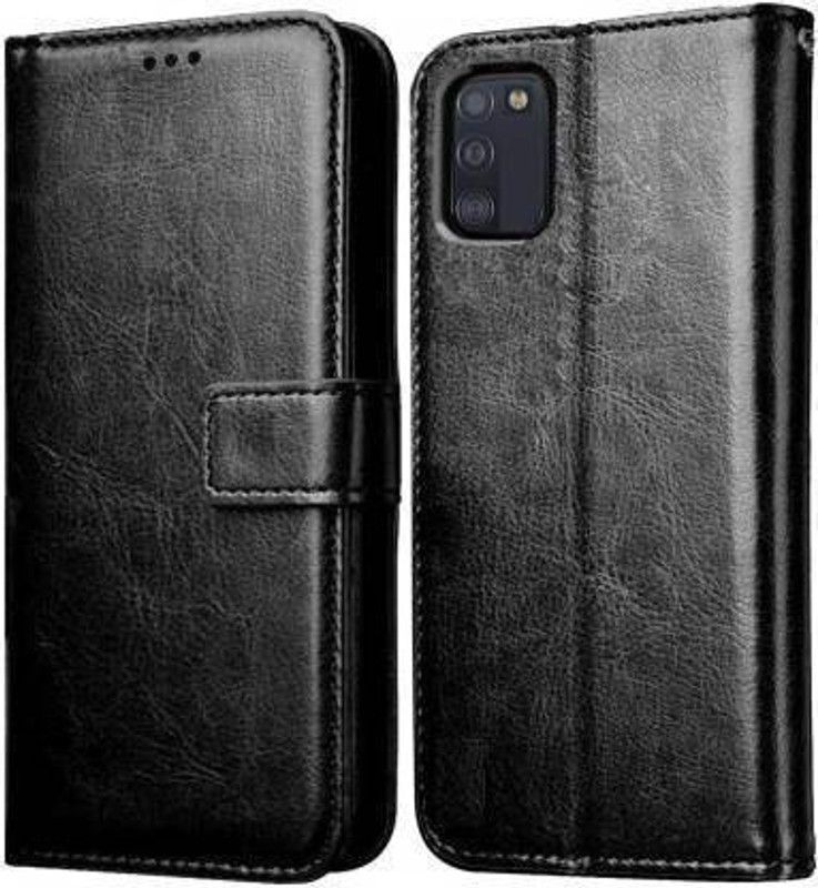 mobies Flip Cover for Samsung Galaxy M02S, Samsung Galaxy F02S, Samsung Galaxy A03s  (Black, Dual Protection, Pack of: 1)