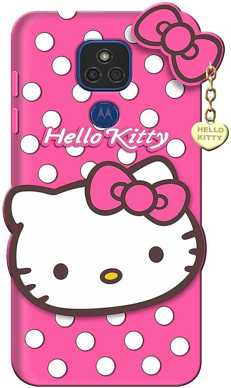 COVERBLACK Back Cover for MOTOROLA E7 Plus - PAKX0020IN  (Pink, Dual Protection, Silicon, Pack of: 1)