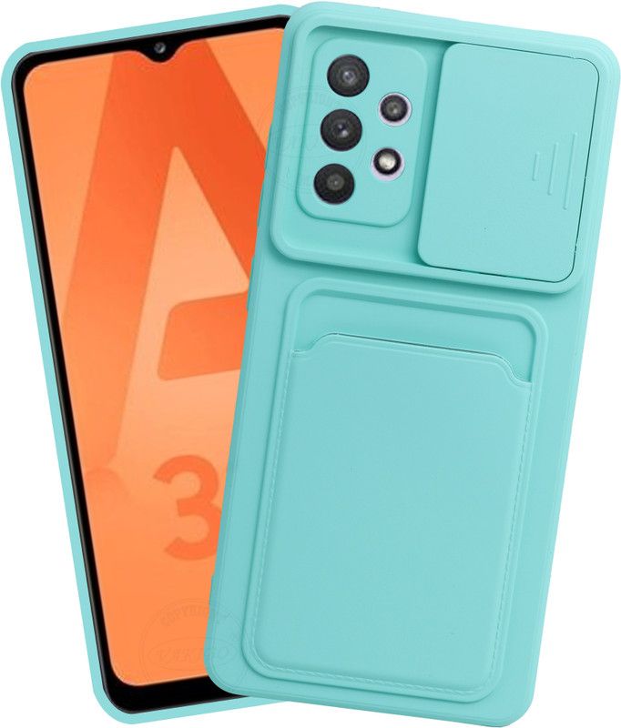 VAKIBO Back Cover for Samsung Galaxy A32  (Blue, Grip Case, Pack of: 1)