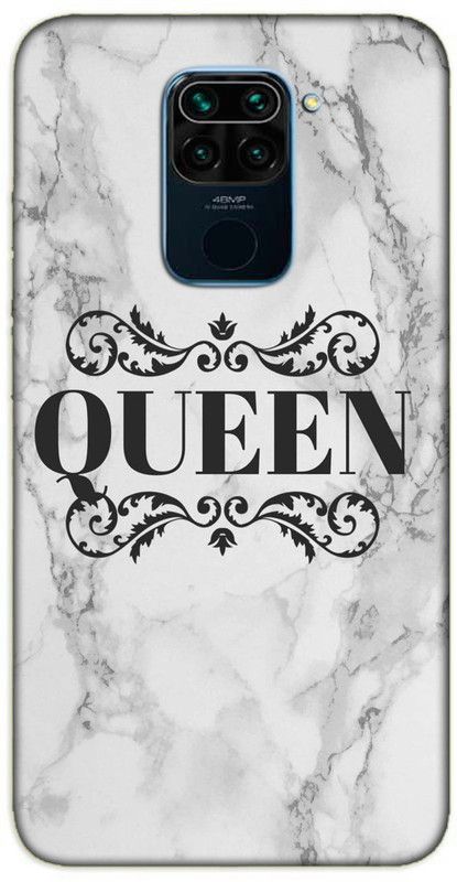 iprinto Back Cover for Mi Redmi Note 9 Queen Of Everything Back Cover  (White, Hard Case, Pack of: 1)