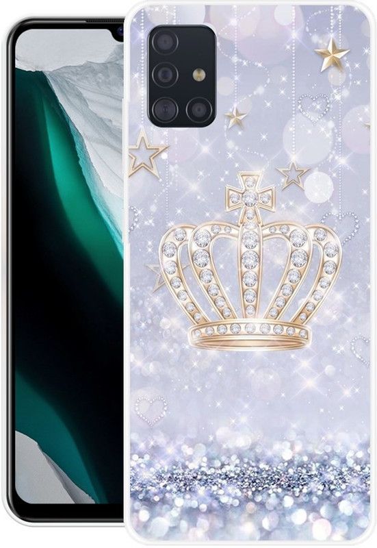 REALKING Back Cover for Samsung Galaxy A51, Samsung A51  (Multicolor, Grip Case, Silicon)