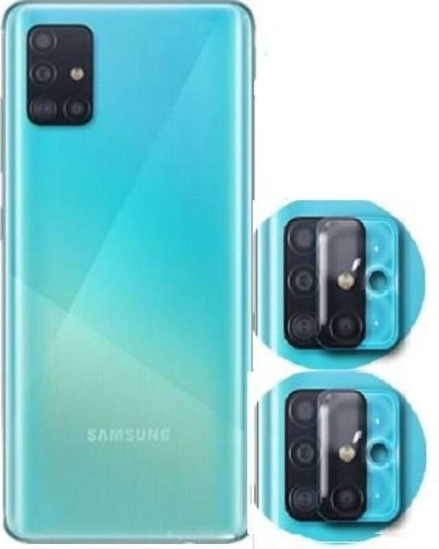 SHAKU Back Camera Lens Glass Protector for Samsung-Galaxy-A51  (Pack of: 2)