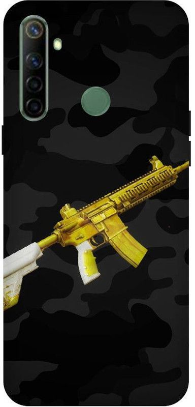 URCHIN Back Cover for Realme5s Pubg, Pubg Map, Pubg Game, Pubg Love, M416  (Multicolor, Shock Proof)