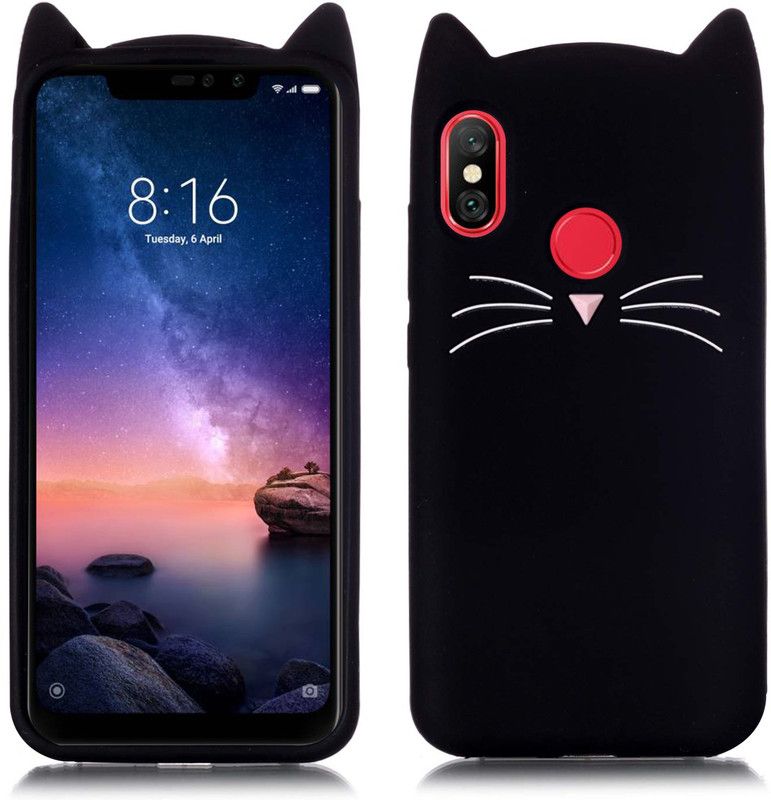Unirock Back Cover for Mi Redmi Note 5 Pro  (Black, Dual Protection, Pack of: 1)