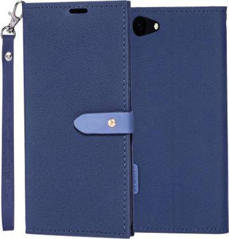 YAYAVAR Flip Cover for VIVO Y71  (Blue, Shock Proof, Pack of: 1)