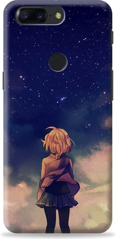 Loffar Back Cover for OnePlus 5T  (Blue, Shock Proof, Pack of: 1)
