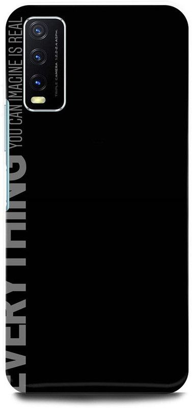 ZIGTOZAG SHOPPE Back Cover for vivo Y12G , V2068, ABSTRACT, ART COLOUR, TREE, CUTE, COOL, SOLID, PLACES, STRUCTURES,  (Black, Hard Case)