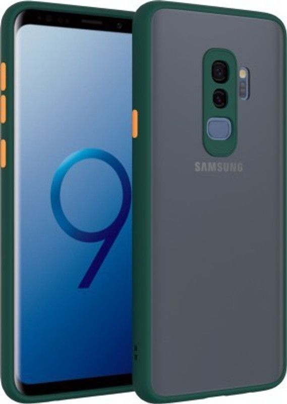 MatteSmoke Back Cover for Samsung Galaxy S9 Plus  (Green, Shock Proof)