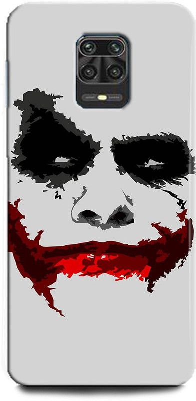 INDICRAFT Back Cover for Redmi Note 9 Pro JOKER, BATMAN, DARK KNIGHT, WHY SO SERIOUS  (Multicolor, Hard Case, Pack of: 1)