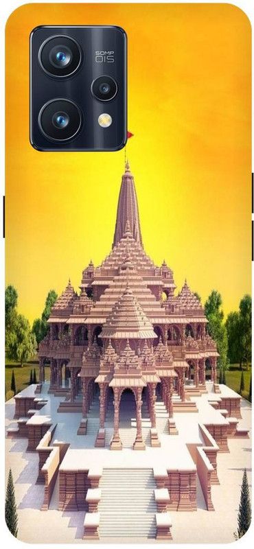 THE NARAYANA COLLECTIONS Back Cover for REALME 9 PRO PLUS- RMX3392-RAM,JI,MANDIR,KHATU,BABA,SHYAM  (Multicolor, Hard Case, Pack of: 1)
