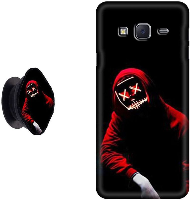 Zappy Back Cover for Samsung Galaxy On5  (Multicolor, Cases with Holder, Pack of: 2)
