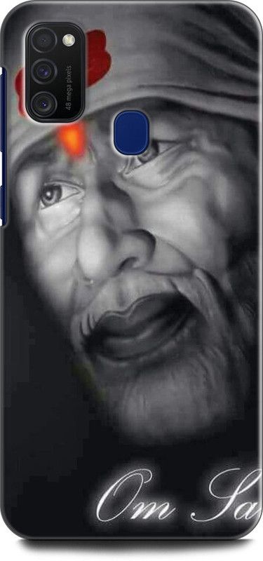 KEYCENT Back Cover for SAMSUNG Galaxy M21 OM SAI BABA, OM SAI, OM SAI RAM, SAIBABA, GOD  (Multicolor, Shock Proof, Pack of: 1)