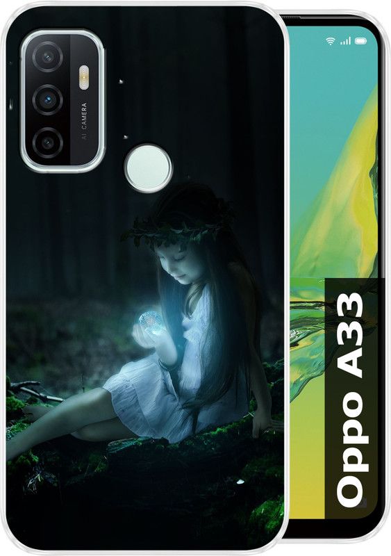 vipax Back Cover for Oppo A33  (Black, Silicon, Pack of: 1)