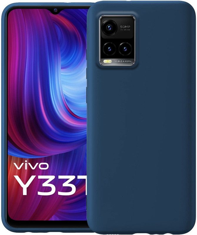 UBROS NETWORK Back Cover for Vivo Y33T  (Blue, Shock Proof, Pack of: 1)