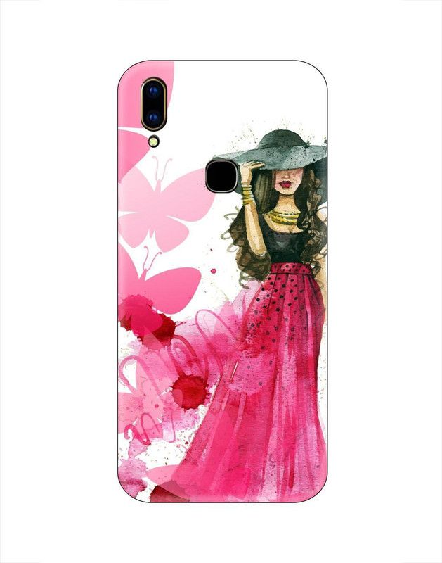 Smutty Back Cover for Vivo Y93, V1818CT, V1818CA - Princess Print  (Multicolor, Hard Case, Pack of: 1)