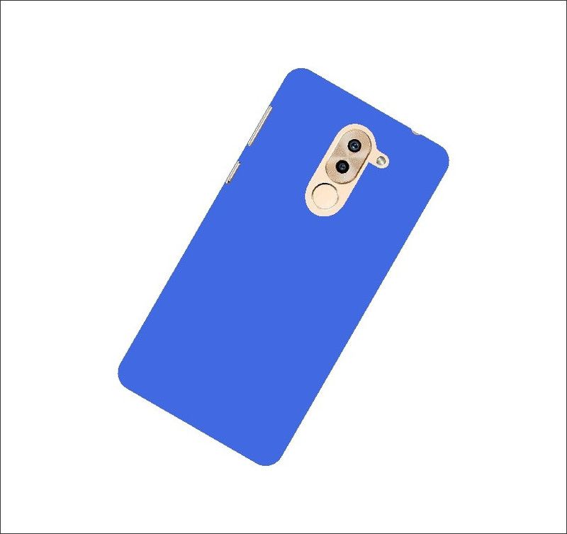 CASE CREATION Back Cover for Honor 6X ULTIMATE Protection SUPER SLIM Anti-slip Matte finish coat Protective Hard Back Case Cover  (Blue, Pack of: 1)