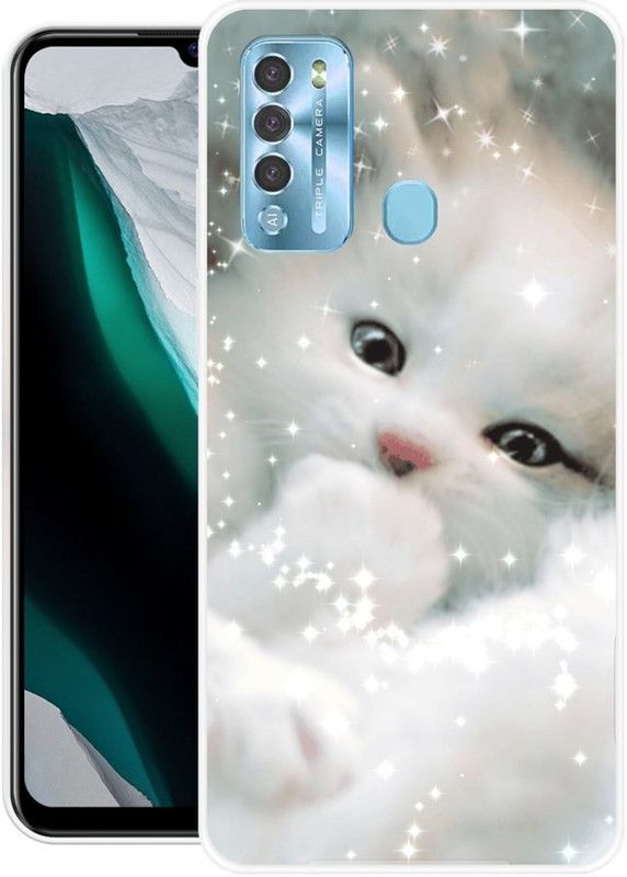 KUDI Back Cover for Itel Vision 2  (Multicolor, Grip Case, Silicon)