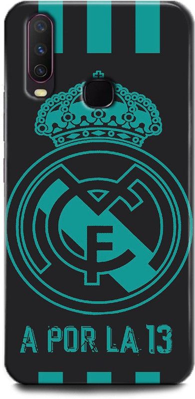 INDICRAFT Back Cover for Vivo Y15, Vivo 1901, Realmedrid, Printed  (Multicolor, Shock Proof, Pack of: 1)
