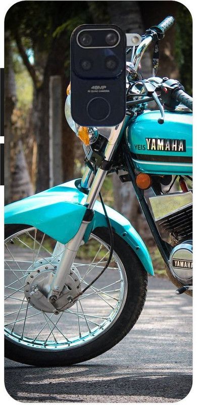 PICHKU Back Cover for REDMI NOTE 9-M2003J15SC-ROYAL,ENFIELD,BULLET,KTM,BIKE,LOVER,RACER,RIDER,BOYS,ATTITUDE,RACE  (Blue, Hard Case, Pack of: 1)