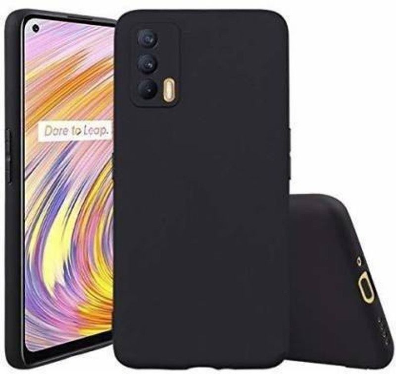 SK3VJ Front & Back Case for Realme X7 Max 5G, Oppo Realme X7 Max 5G, Realme X7 Max  (Black, Flexible, Pack of: 1)