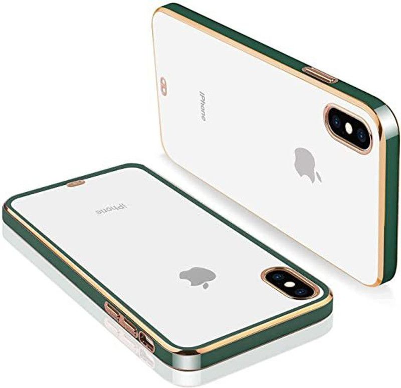 fi-yonity Back Cover for Apple iPhone X  (Green, Shock Proof, Pack of: 1)