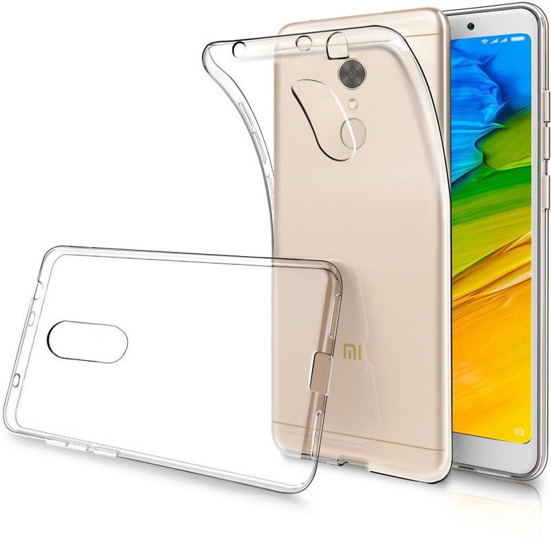 Flipkart SmartBuy Back Cover for Mi Redmi Note 5  (Transparent, Pack of: 1)