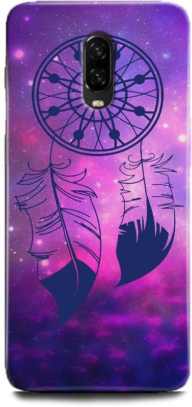 INDICRAFT Back Cover for One Plus 6T, Dream Catcher, Printed  (Multicolor, Shock Proof, Pack of: 1)