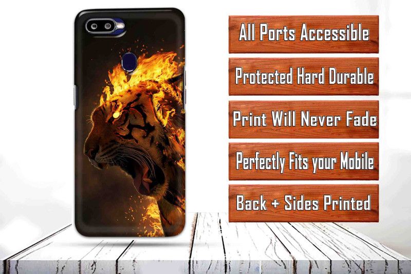 Kesotech Back Cover for Oppo F9, OPPO F9 Pro  (Brown, Yellow, Hard Case)