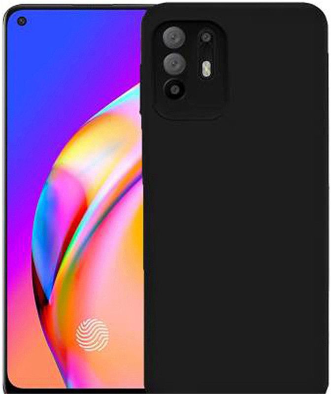 Stunny Back Cover for Oppo F19 Pro Plus  (Black, Grip Case, Pack of: 1)