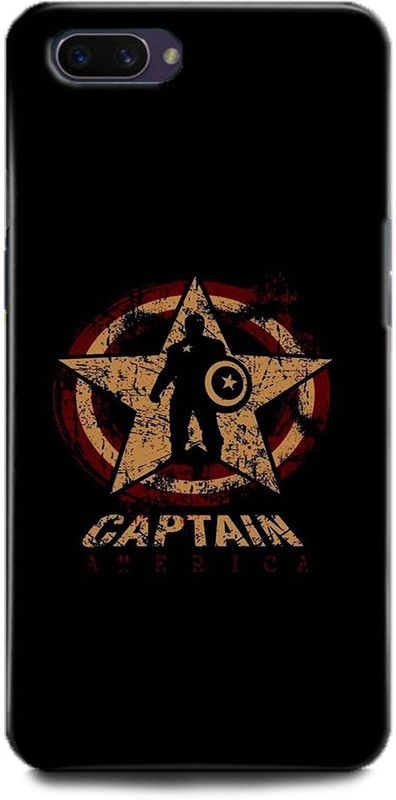 Afterglow Back Cover for Realme C1 CAPTAIN AMERICA, AVENGERS, MARVEL, COMICS, SHEILD, SUPERHERO  (Multicolor, Shock Proof, Pack of: 1)