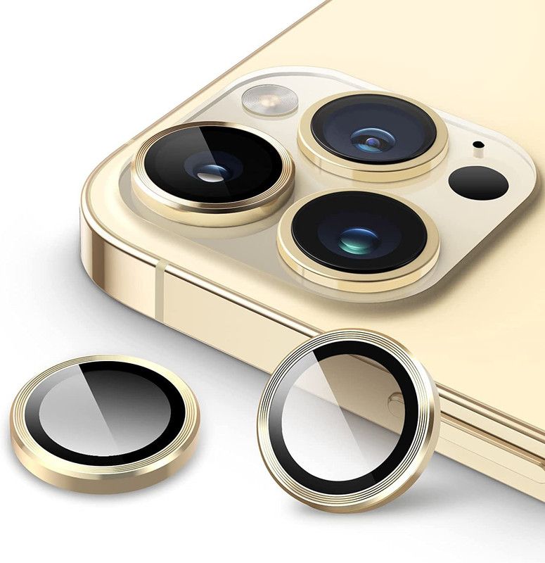 Mobilive Back Camera Lens Ring Guard Protector for Apple iPhone 14 Pro  (Pack of: 3)