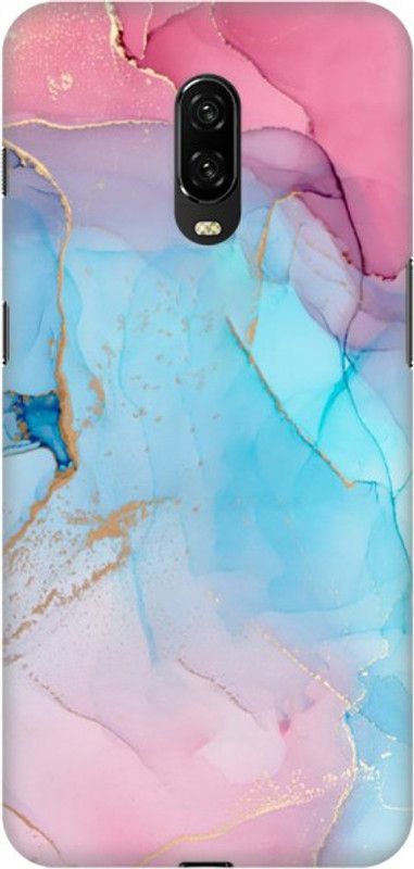 COBIERTAS Back Cover for Oneplus 6T  (Multicolor, Hard Case)