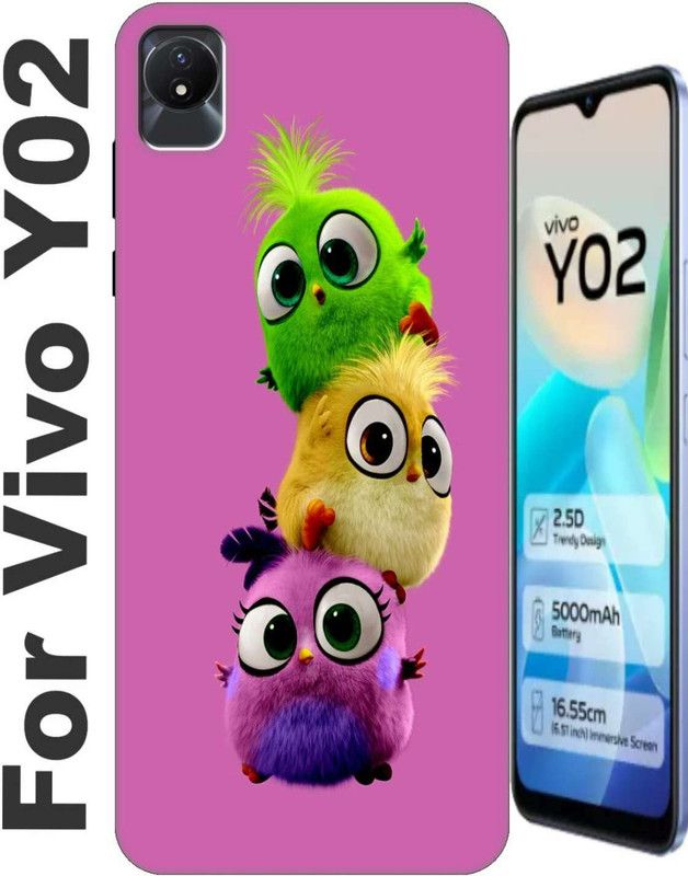 RDcon Back Cover for Vivo Y02 2822  (Grey, Grip Case, Silicon, Pack of: 1)