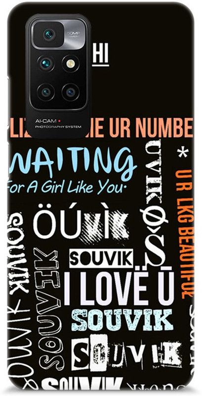 Chiraiyaa Back Cover for REDMI 10 Prime  (Multicolor)