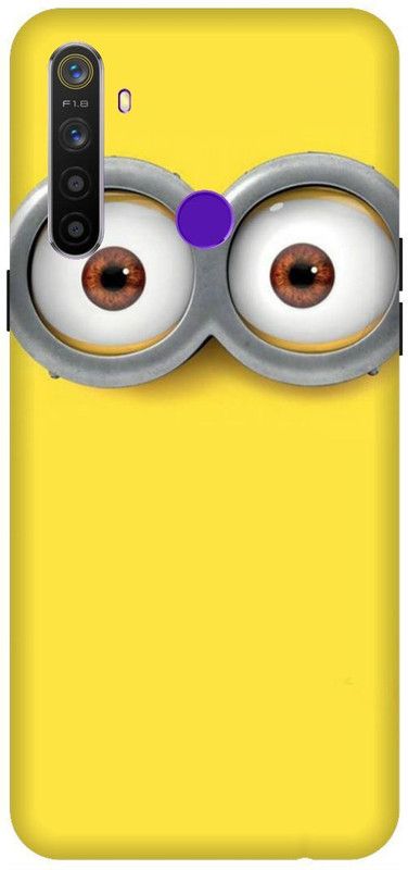 SAVETREE Back Cover for Realme 5s-5i Printed Minions Back Cover  (Multicolor, Waterproof, Pack of: 1)