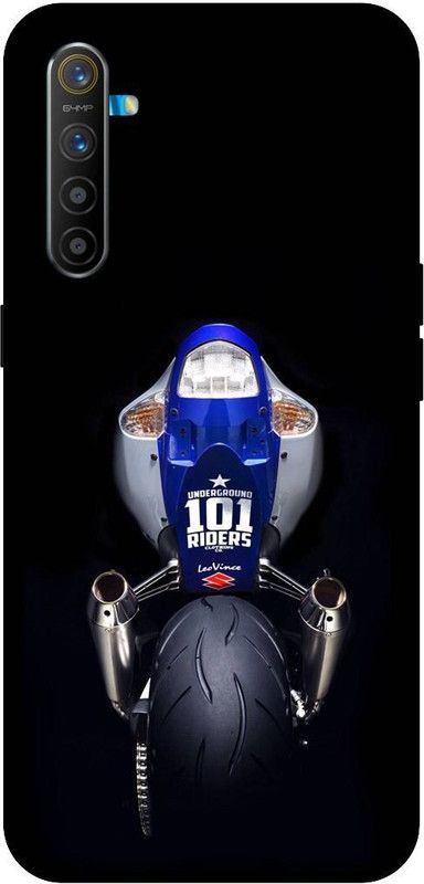 SSMORYA Back Cover for Realme X2 Royal Bike Printed Back Cover  (Multicolor, Waterproof, Pack of: 1)